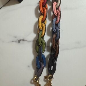 COACH Rainbow Chain Strap
